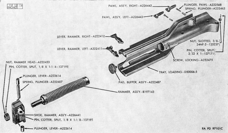 RAMMER,LOADING ASSY.