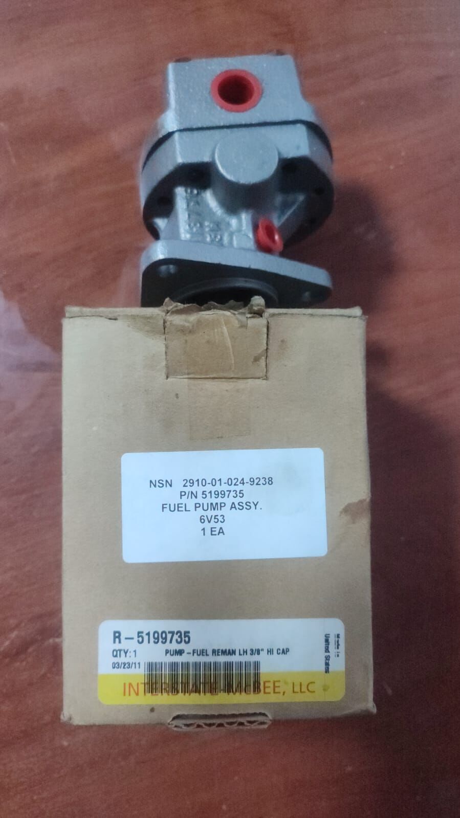 McBee  5199735    FUEL PUMP ASSY.     2910-01-024-9238