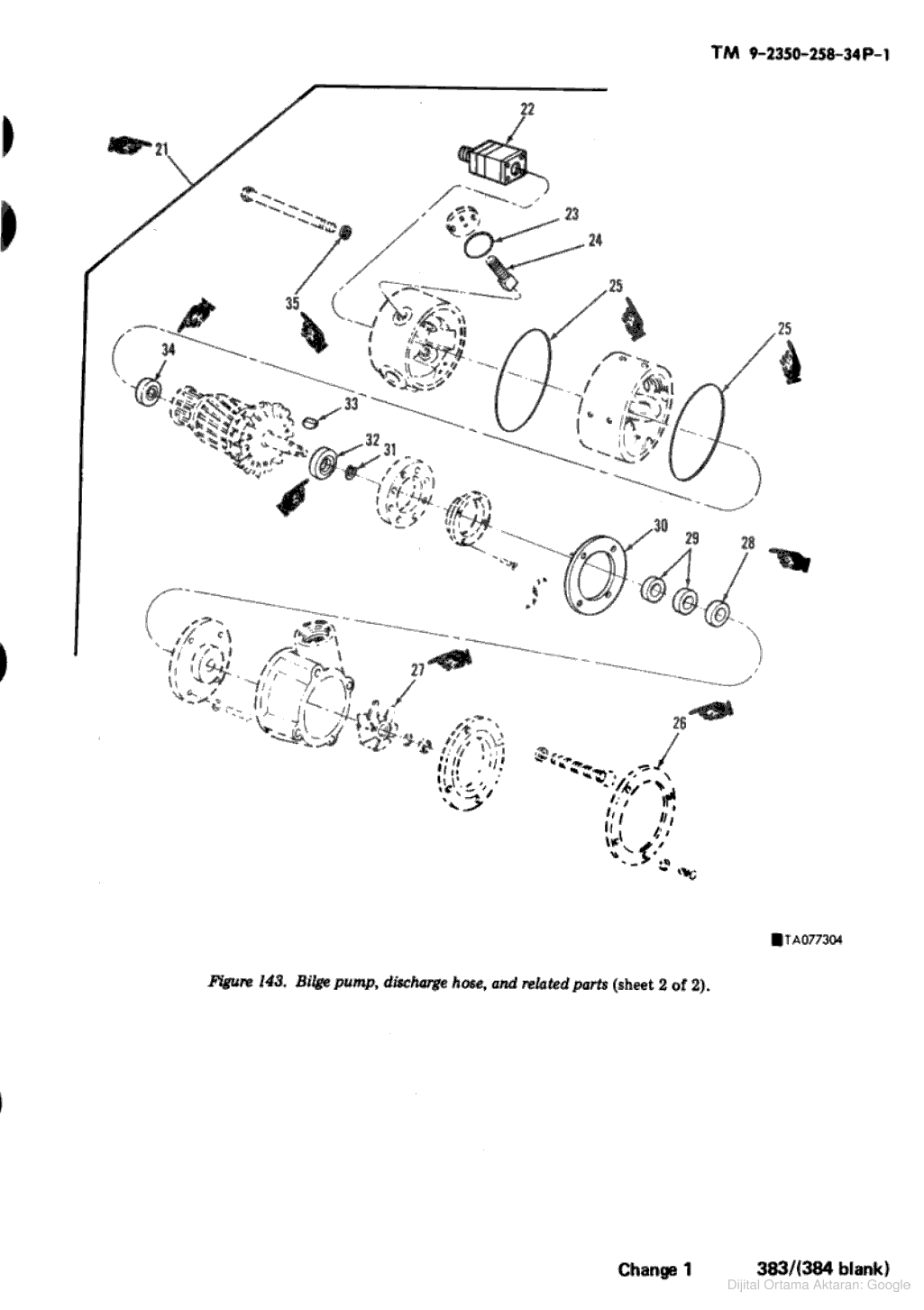 SCREEN,BILGE PUMP