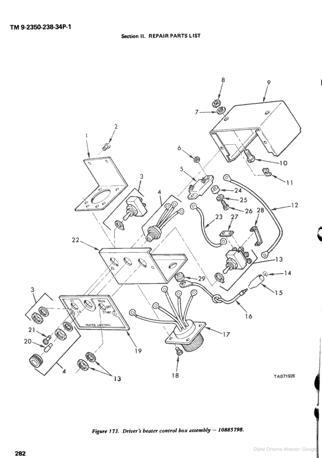 BOX ASSY.,HEATER