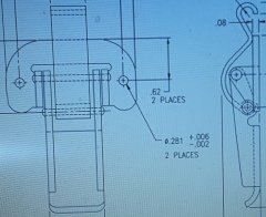 CATCH, CLAMPING / 5340-01-281-1941