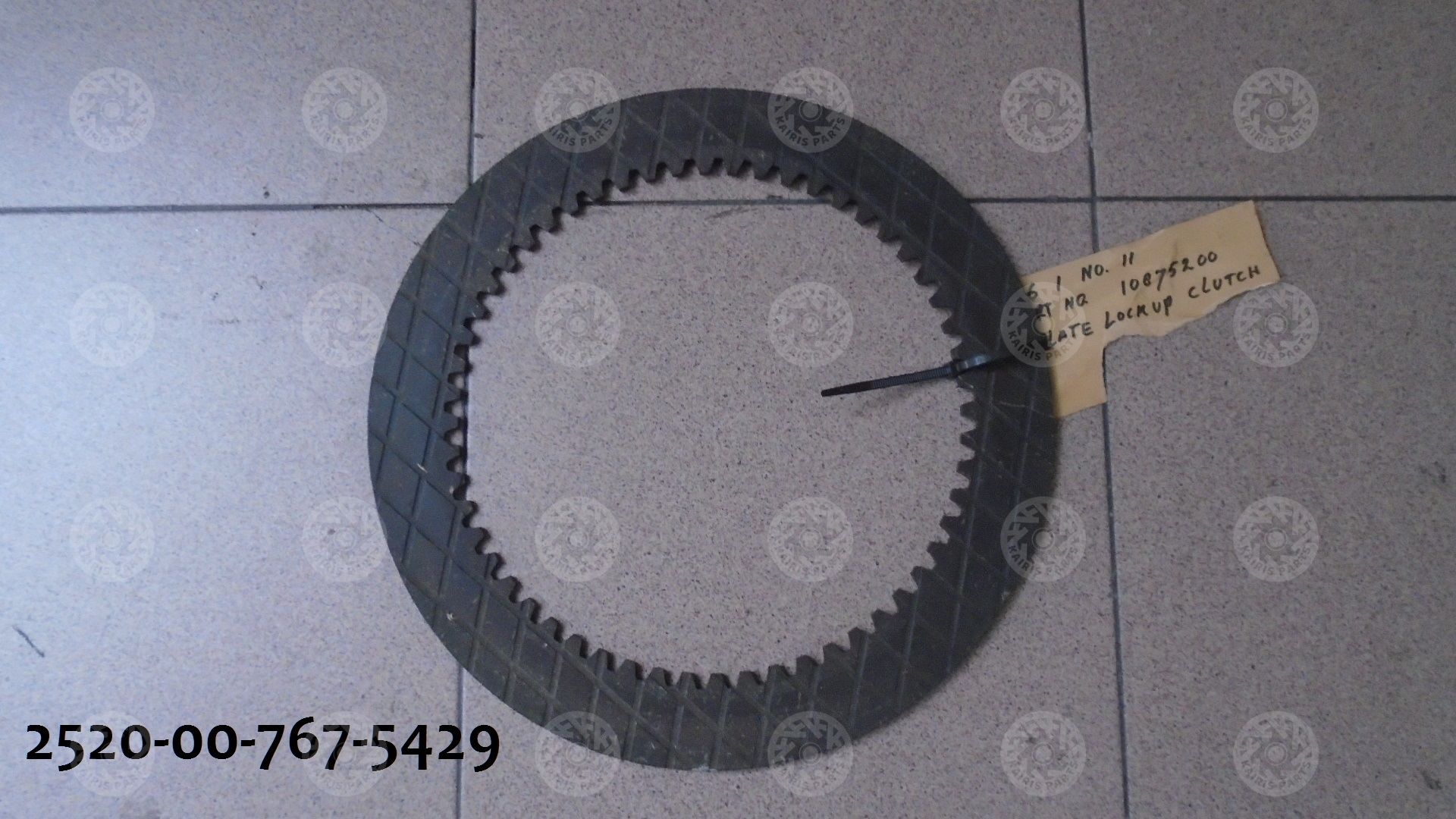 PLATE,CLUTCH
