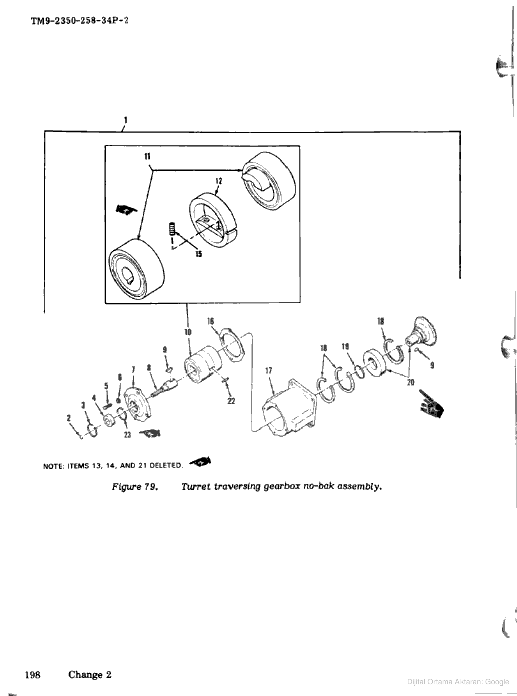 PARTS KIT,NO BACK
