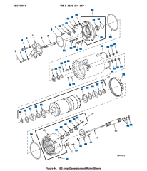 M109A6 650A  A.C. GENERATOR PARTS