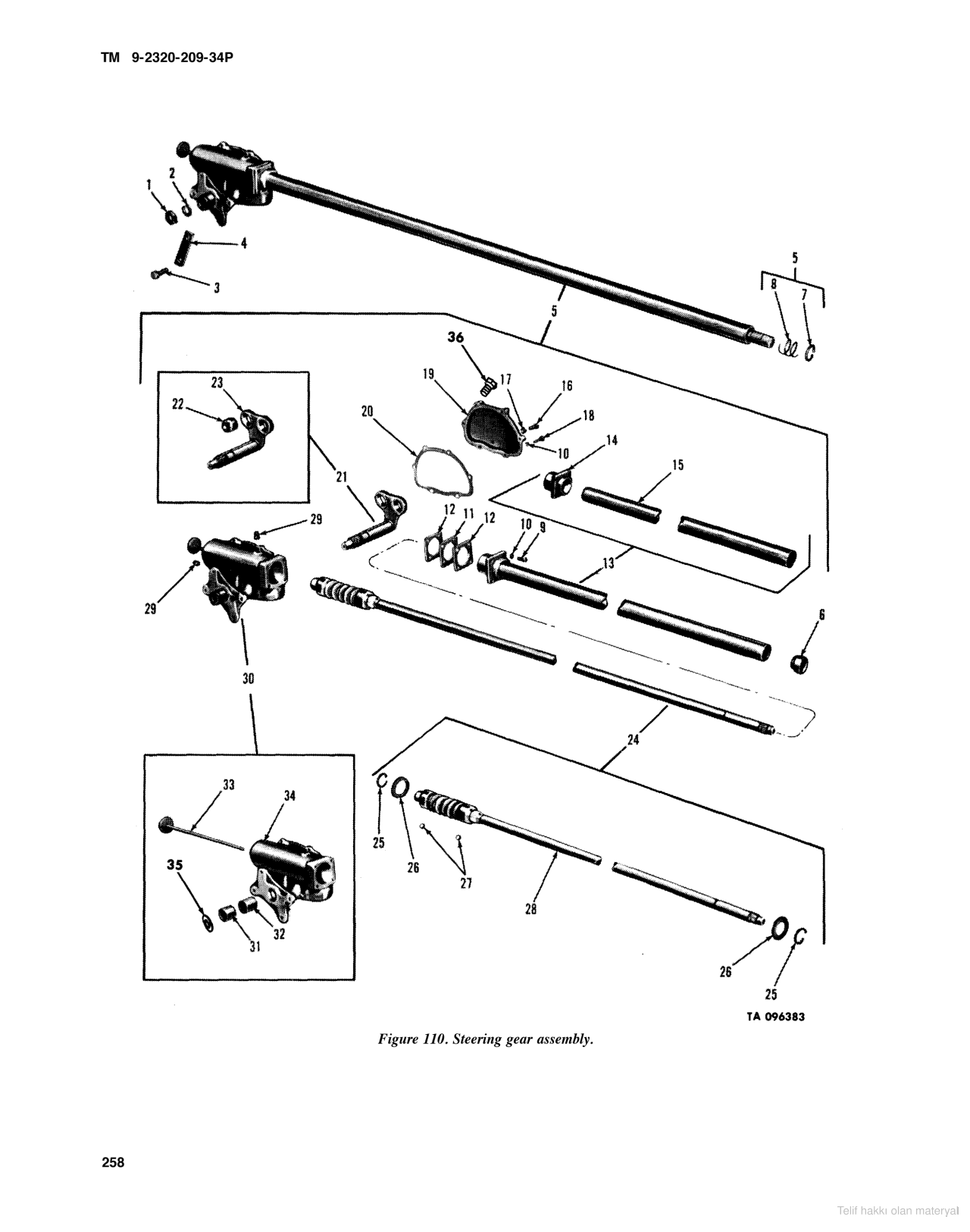 SHAFT,LEVER ASSY.