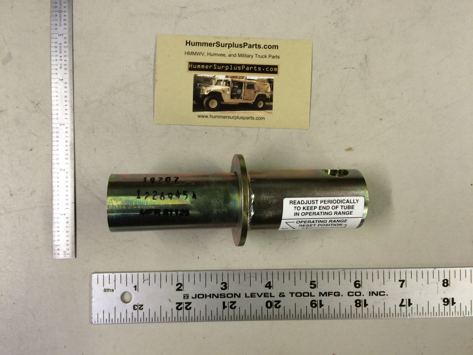 SLEEVE,FAN ADJUSTER