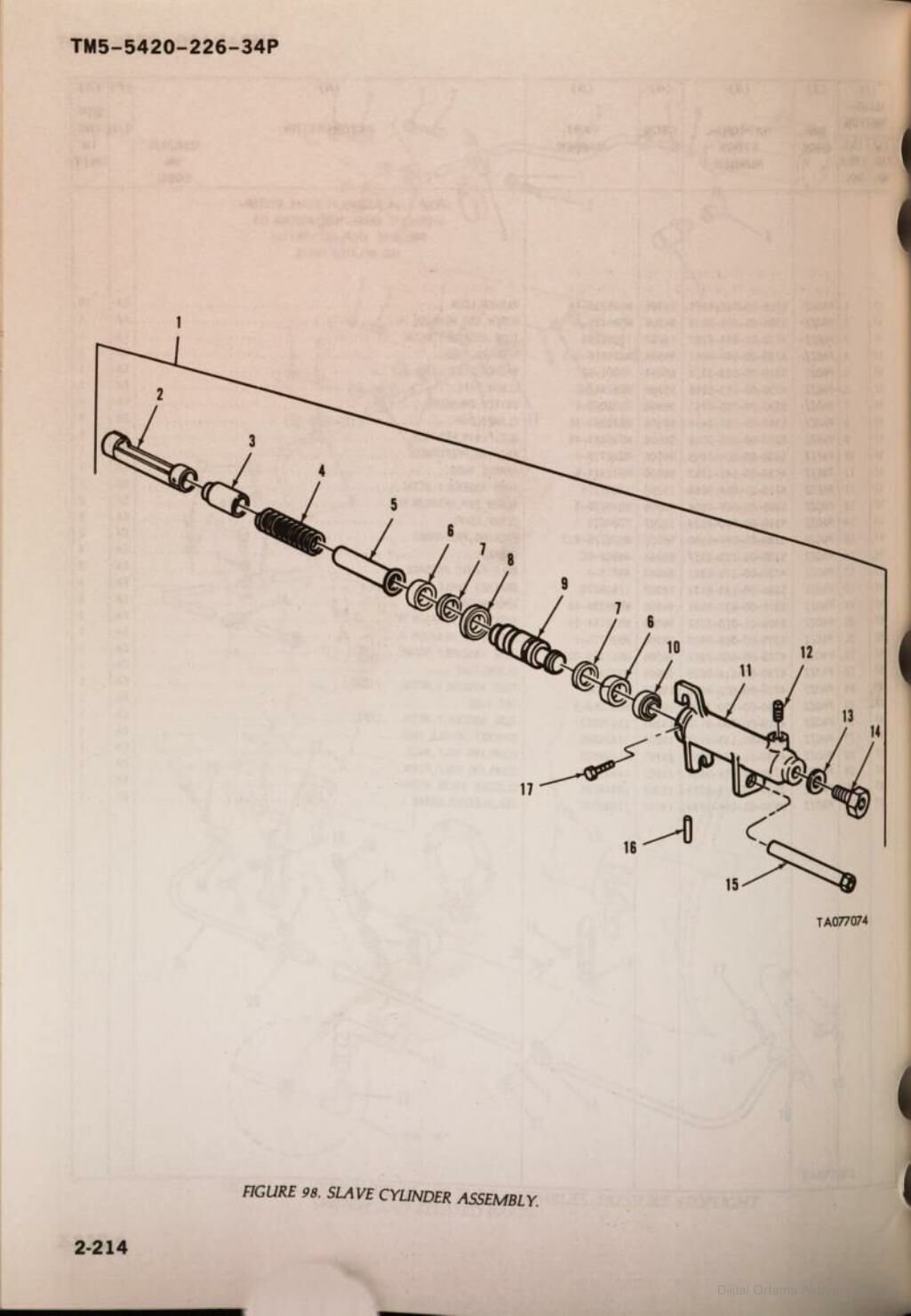 TUBE,SLAVE CYLINDER